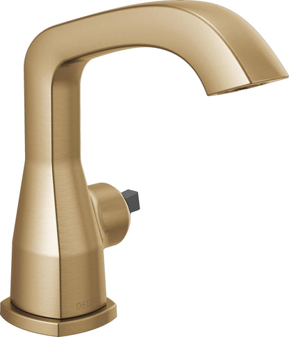 DELTA® Stryke™ Bathroom Faucet, 1.2 gpm Flow Rate, 5-7/16 in H Spout, 3 Faucet Holes