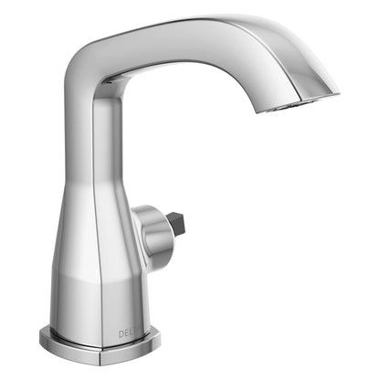 DELTA® Stryke™ Bathroom Faucet, 1.2 gpm Flow Rate, 5-7/16 in H Spout, 3 Faucet Holes