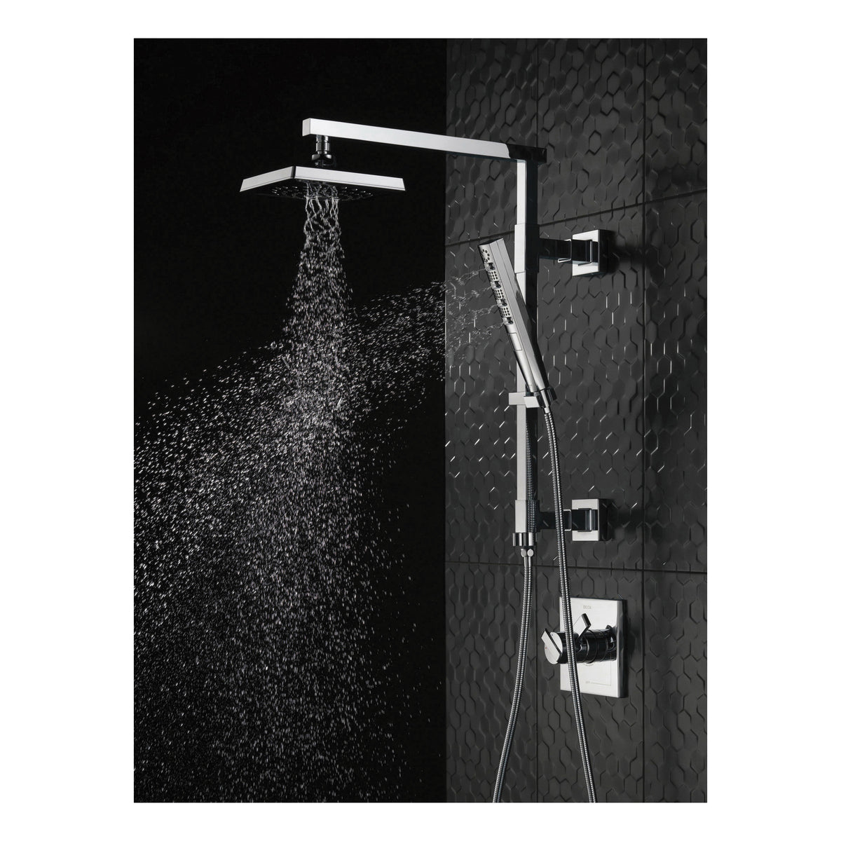 DELTA® 59140-CZ-PK Hand Shower, 1.75 gpm Flow Rate, Champagne Bronze, Import