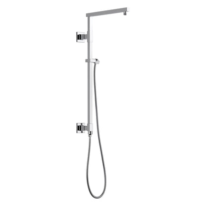 Emerge - Angular Shower Column - Wall Installation
