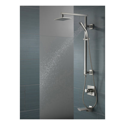 Emerge - Angular Shower Column - Wall Installation
