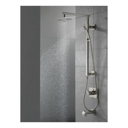 Emerge - Angular Shower Column - Wall Installation