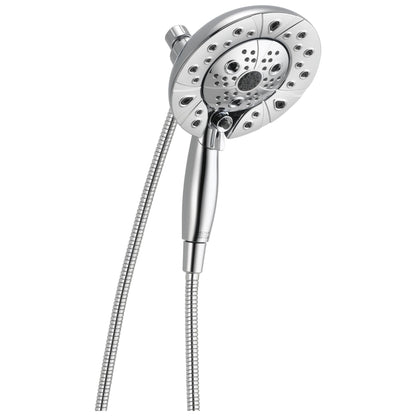 DELTA® In2ition® 2-in-1 Shower, 6-7/8 in Dia 5 Shower Head, 2 gpm Flow Rate, 60 in L Hose, Import
