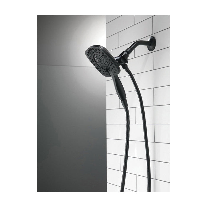DELTA® 58498 In2ition® 2-in-1 Shower Head and Hand Shower Combo, DELTA® In2ition® 2-in-1 Shower Head and Hand Shower Combo, 1.75 gpm Flow Rate, 60 to 82 in Hose