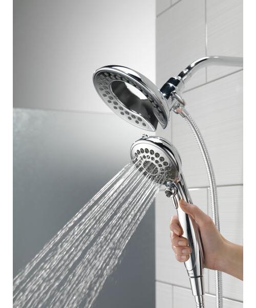 IN2ITION - Shower Head and Hand Shower Combo - ABS Plastic