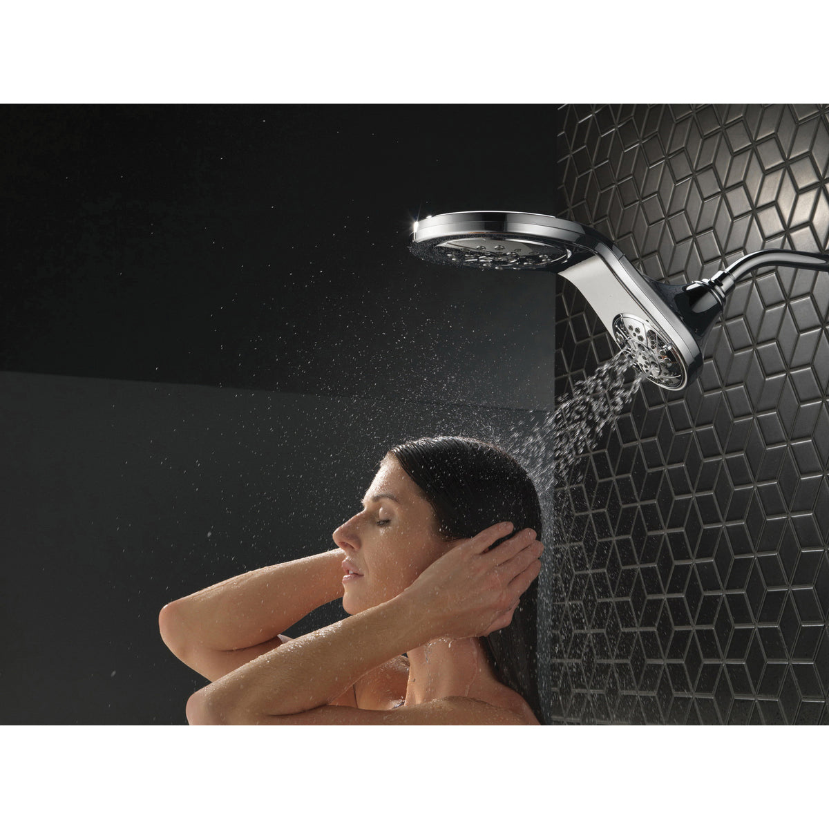 Hydrorain - Shower - 8" Dia Shower Head - 1.75 GPM
