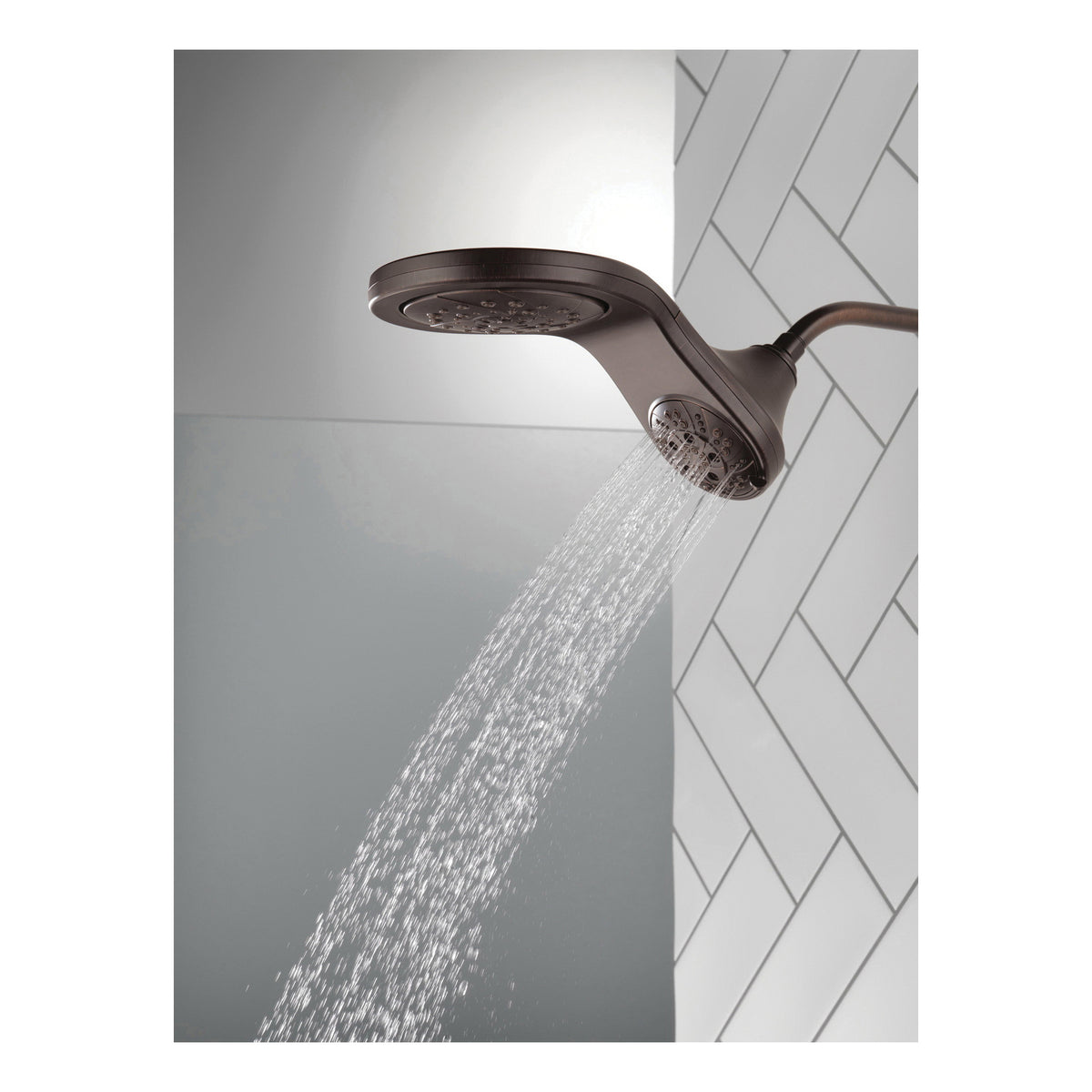 Hydrorain - Shower - 8" Dia Shower Head - 1.75 GPM