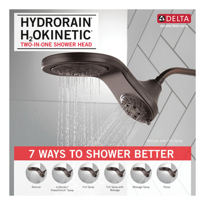 Hydrorain - Shower - 8" Dia Shower Head - 1.75 GPM