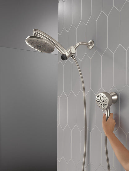 Pivotpro - Faucet Shower - 6 Sprays - Lumicoat Stainless