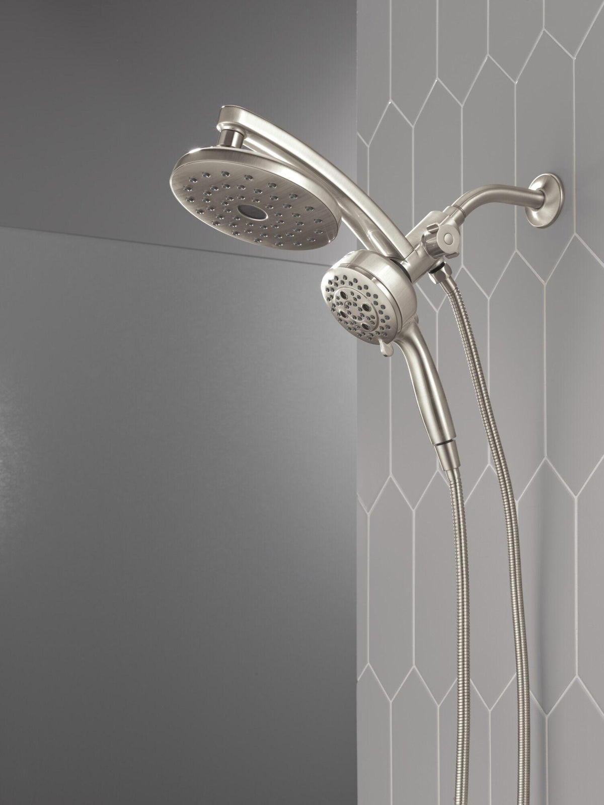Pivotpro - Faucet Shower - 6 Sprays - Lumicoat Stainless