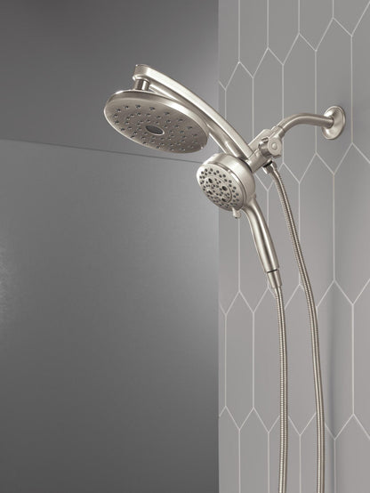 Pivotpro - Faucet Shower - 6 Sprays - Lumicoat Stainless