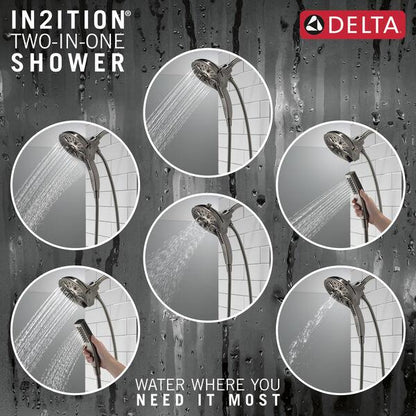 IN2ITION - 2-in-1 Shower Combo - 2.5 GPM - ABS Plastic