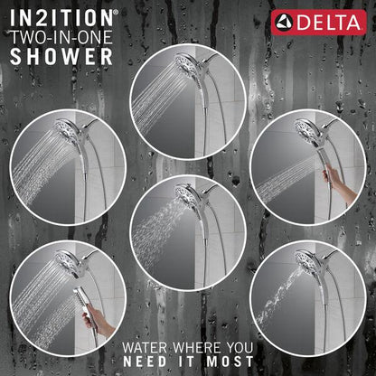 IN2ITION - 2-in-1 Shower Combo - ABS Plastic