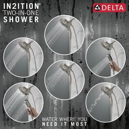 IN2ITION - 2-in-1 Shower Combo - ABS Plastic
