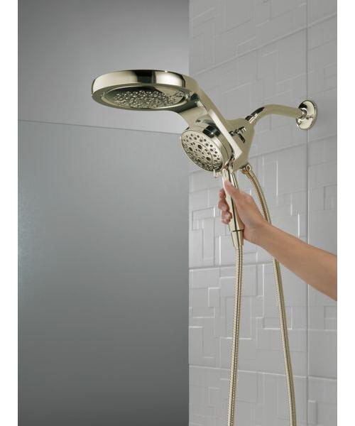 Hydrorain - 2-in-1 Shower Head and Hand Shower Combo