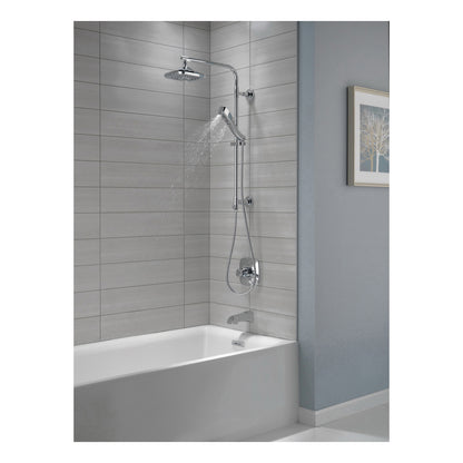 DELTA® 5882 Emerge™ Round Shower Column, DELTA® Emerge™ Round Shower Column, 15 in L Shower Arm, Wall Installation, Import