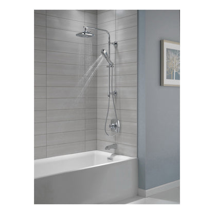 DELTA® 5882 Emerge™ Round Shower Column, DELTA® Emerge™ Round Shower Column, 15 in L Shower Arm, Wall Installation, Import