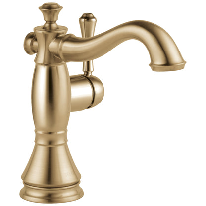 DELTA® Commercial, 1.2 gpm Flow Rate, 5-7/32 in H Spout, 1 Handles, Pop-Up Drain, 1/3 Faucet Holes, Function: Traditional, Cassidy™