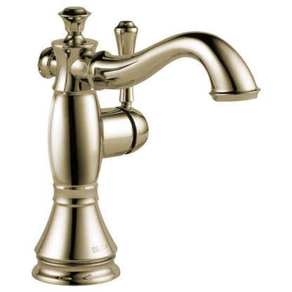 DELTA® Commercial, 1.2 gpm Flow Rate, 5-7/32 in H Spout, 1 Handles, Pop-Up Drain, 1/3 Faucet Holes, Function: Traditional, Cassidy™
