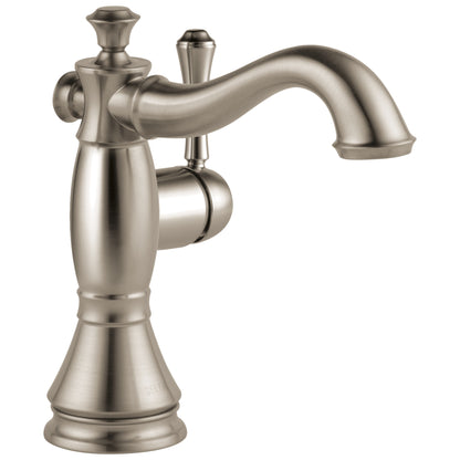 DELTA® Commercial, 1.2 gpm Flow Rate, 5-7/32 in H Spout, 1 Handles, Pop-Up Drain, 1/3 Faucet Holes, Function: Traditional, Cassidy™