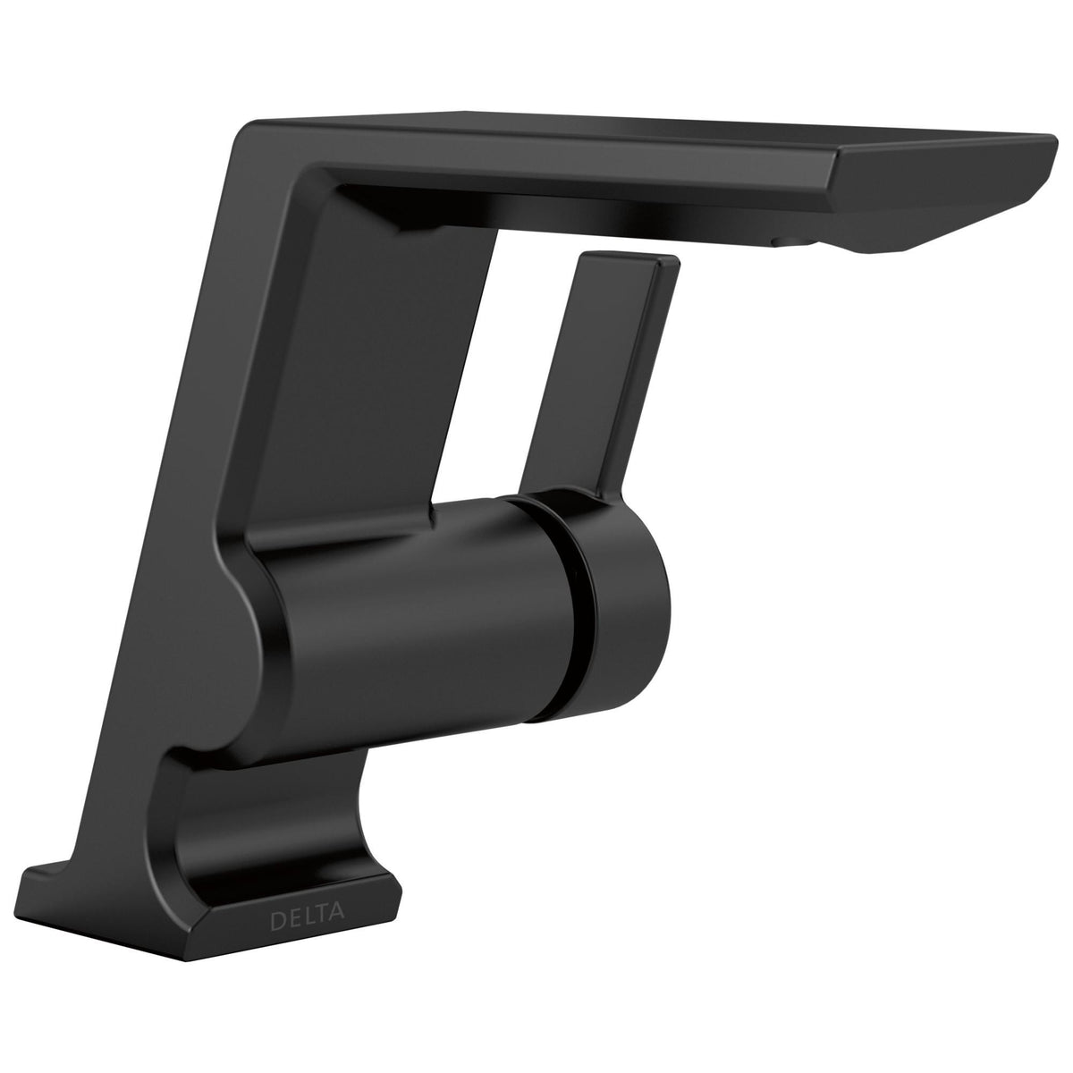 DELTA® Pivotal™ Lavatory Faucet, 1.2 gpm Flow Rate, 5-1/2 in H Spout, 1 Handles, 1 Faucet Holes, Function: Traditional