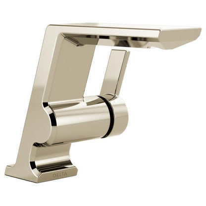 DELTA® Pivotal™ Lavatory Faucet, 1.2 gpm Flow Rate, 5-1/2 in H Spout, 1 Handles, 1 Faucet Holes, Function: Traditional
