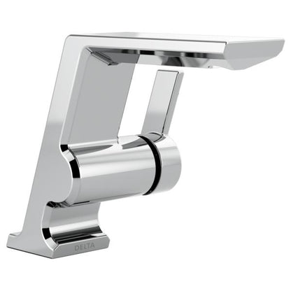 DELTA® Pivotal™ Lavatory Faucet, 1.2 gpm Flow Rate, 5-1/2 in H Spout, 1 Handles, 1 Faucet Holes, Function: Traditional