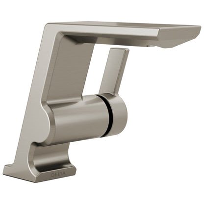 DELTA® Pivotal™ Lavatory Faucet, 1.2 gpm Flow Rate, 5-1/2 in H Spout, 1 Handles, 1 Faucet Holes, Function: Traditional