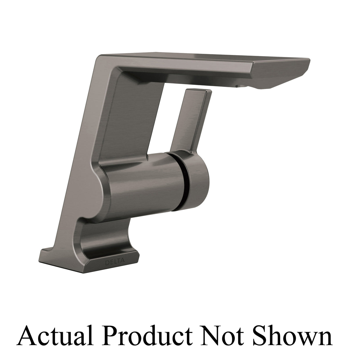DELTA® Pivotal™ Lavatory Faucet, 1.2 gpm Flow Rate, 5-1/2 in H Spout, 1 Handles, 1 Faucet Holes, Function: Traditional