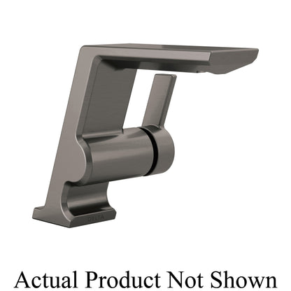 DELTA® Pivotal™ Lavatory Faucet, 1.2 gpm Flow Rate, 5-1/2 in H Spout, 1 Handles, 1 Faucet Holes, Function: Traditional