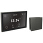 Square Steam Shower Control - Lumicoat Black Stainless