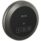 Round Steam Shower Control - LED Indicator Display - Surface