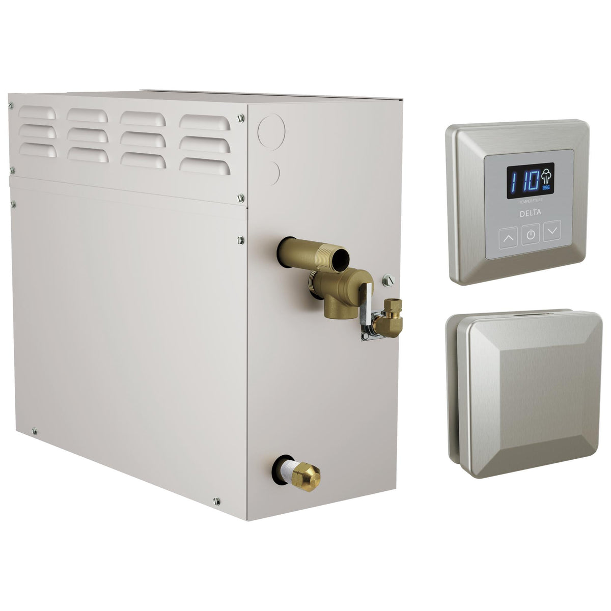 Square Steam Generator - Stainless Stee - 240 V
