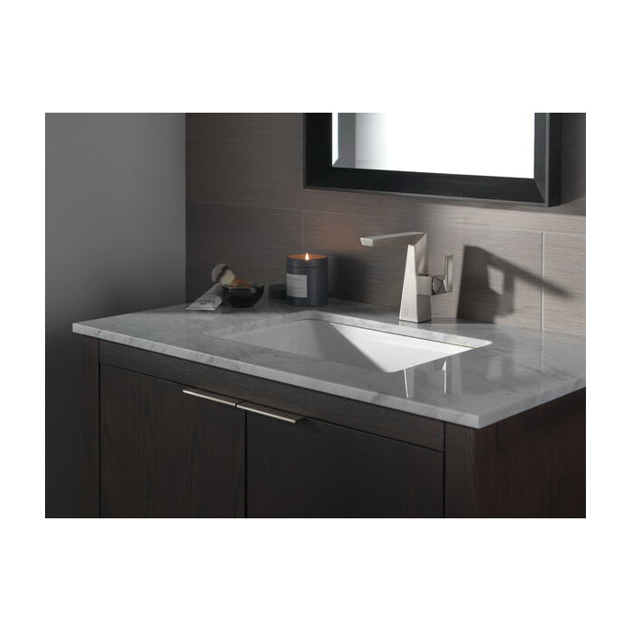 Trillian - Mid-Height Riser Bathroom Faucet - Deck Mount