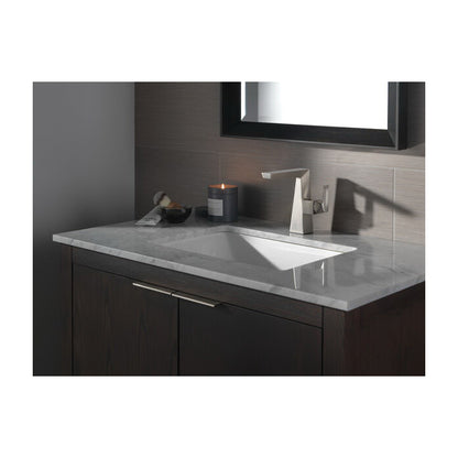 Trillian - Mid-Height Riser Bathroom Faucet - Deck Mount