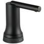 DELTA® 72065T-BL Trinsic® Contemporary Electronic Soap Dispenser With Touch2O.xt® Technology, 13 oz Capacity, Deck Mount, Brass, Domestic