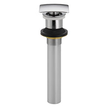 DELTA® Square Push Pop-Up Assembly, Metal, Import