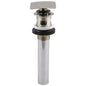 Push Activated Pop-Up Drain Assembly - Genuine Repair Part