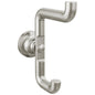 Bathroom Hook - (2) Hooks - Zinc