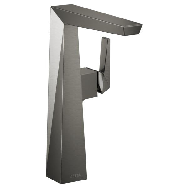DELTA® Trillian™ Vessel Bathroom Faucet, 6-1/4 in Spout, 9-3/4 in H Spout, 1 Handle, Domestic