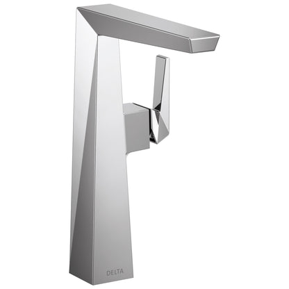 DELTA® Trillian™ Vessel Bathroom Faucet, 6-1/4 in Spout, 9-3/4 in H Spout, 1 Handle, Domestic