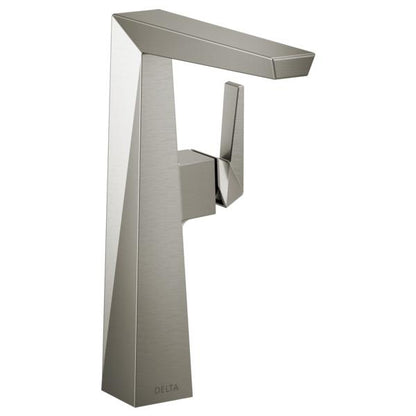 DELTA® Trillian™ Vessel Bathroom Faucet, 6-1/4 in Spout, 9-3/4 in H Spout, 1 Handle, Domestic