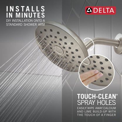 Pivotpro - Shower Head - Spotshield Brushed Nickel