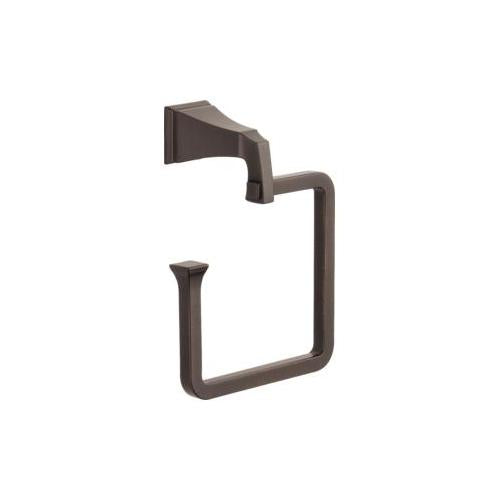 DELTA® Dryden™ Towel Ring, 6 in Ring, 3-1/2 in OAD x 7-3/4 in OAH, Brass, Import