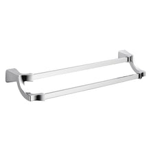 DELTA® Tesla® Double Towel Bar, 24 in L Bar, 6 in OAD x 4 in OAH, Metal, Import