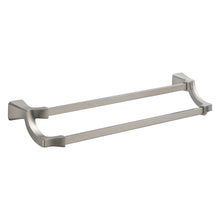 DELTA® Tesla® Double Towel Bar, 24 in L Bar, 6 in OAD x 4 in OAH, Metal, Import