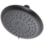 DELTA® 75357COB Porter® Shower Head, 1.75 gpm Max Flow, 3 Sprays, 4.31 in L x 6 in W x 4.31 in H Head, Import