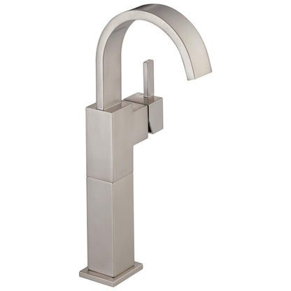 Vero - Vessel Bathroom Faucet - Stainless Steel - Deck Mount