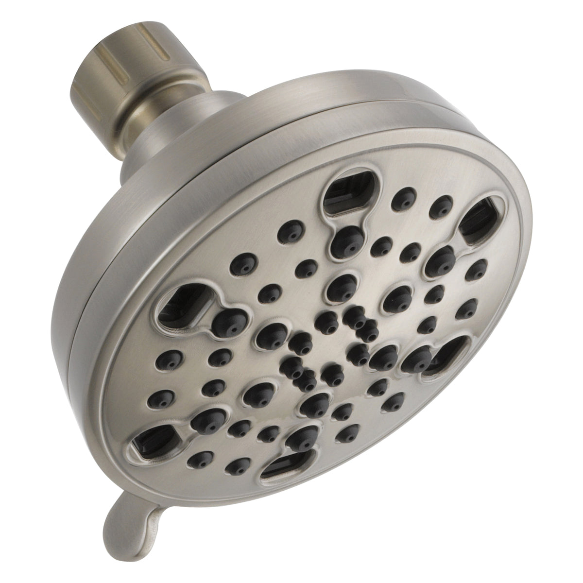 DELTA® 75559CSN Showerhead, 1.75 gpm Min, 5 Sprays, 4-1/2 in Dia Head, Import