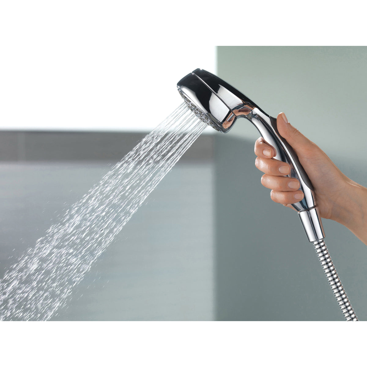 Hand Shower - White - 3-3/8" Dia